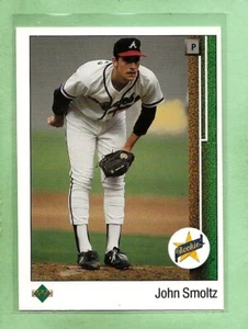 JOHN SMOLTZ - 1989 Upper Deck "Rookie" - #17 - Braves - Comb. Shipping - Picture 1 of 1