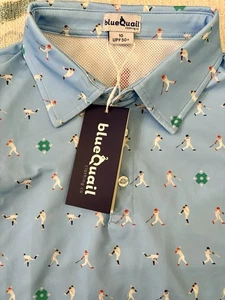 Boys Blue Quail Clothing NWT Baseball Golf Polo Shirt Size 10 - Picture 1 of 3