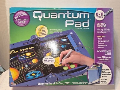 QUANTUM PAD Learning System 30025 by Leap Frog 8-11 yr olds VTG 2002 *NEW/OPEN B - Image 1 of 4