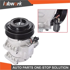 Labwork A/C Compressor 2006-2012 For Ford Fusion Mercury Milan 06-11 Zephyr 06 - Picture 1 of 12