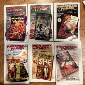 Paperback Parade Lot 6 Issues - 91 - 92 - 95 - 85 - 87 - 89 - Imagen 1 de 7