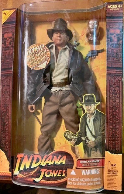 2008 Hasbro Indiana Jones Raiders of the Lost Ark 12" Figure. FREE SHIPPING - Image 1 of 4