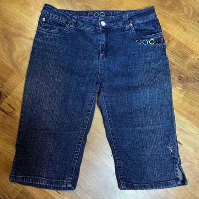 Pantalones de mezclilla capris Y2K Coogi para niñas talla 16 jóvenes de colección Foto 1 de 4