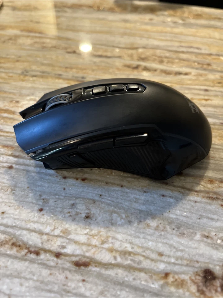 Red Dragon PC Gaming Mouse Wireless RGB 8000 DPI 6 Programmable Buttons Used - Image 1 of 3