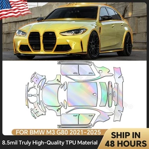 For BMW M3 G80 2021-2025 Full Vehicle PreCut PPF Kit Paint Protection Film TPU - Picture 1 of 21