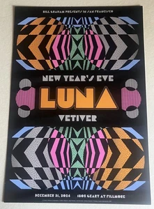Póster concierto Luna San Francisco 2024 F-1856 The Fillmore - Imagen 1 de 1
