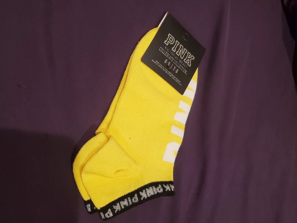 Calcetines de tobillo rosa Victoria's Secret talla única, verde pálido Foto 1 de 1