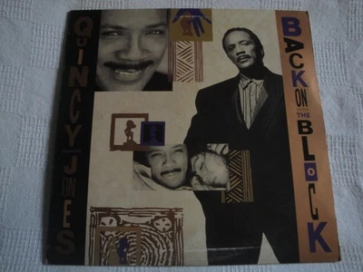Quincy Jones - Back On The Block VINYL LP ALBUM 1989 QWEST RECORDS - Image 1 of 2