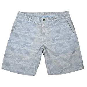 Peter Millar Salem Performance Shorts Mens 36 Camo Gray Firestone Country Club - Imagen 1 de 7