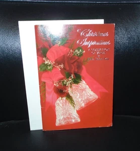 NOS VINTAGE GIBSON GREETINGS CHRISTMAS INSPIRATIONS VERSES BY HELEN STEINER RICE - Picture 1 of 2
