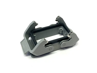 Harting 09300100301 Bulkhead Housing Mount Han 10B-HBM-DL - Image 1 of 4