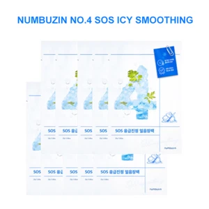 NUMBUZIN NO.4 SOS ICY SMOOTHING SHEET MASK 10PCS - Picture 1 of 1