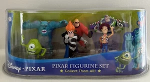 Disney Pixar Figurine 6 Piece Set Monsters Inc The Incredibles Toy Story NEW - Bild 1 von 13