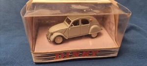 DINKY 1957 CITROEN 2CV CAJA caja de cerillas está ligeramente desgastada - Imagen 1 de 3