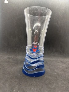 Disney Cruise Line Tall Plastic Souvenir Cup With Logo Blue Red And Clear - Picture 1 of 3