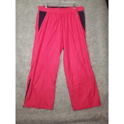女式 Danskin Now XL 小号粉色拉式风衣裤 — 第 1/4 张图片