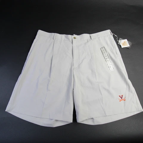 Virginia Cavaliers Nike Golf Dress Short Men's Beige New Cover