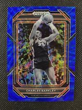 2023 Panini Prizm Draft Picks Charles Barkley Blue Wave Prizm #/249 #85 Auburn