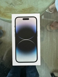 BOX ONLY - Apple iPhone 14 Pro Space Black - Photo 1 sur 2