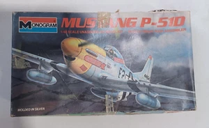 Monogramma vintage scala 1/48 Mustang P-510 kit modellino aereo plastica - Foto 1 di 2
