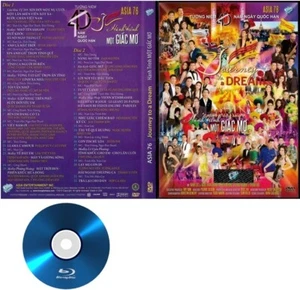 Nhac Trung Tam Asia DVD #76 - Hanh Trinh Mot Giac Mo Bluray HD 1080 - Picture 1 of 1