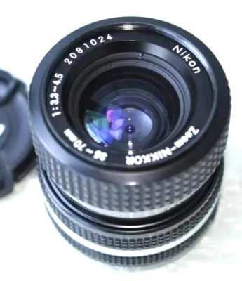 Objetivo Zoom-Nikkor 35 70Mm 1 3.5 4.5 Ai-S Nikon Foto 1 de 4