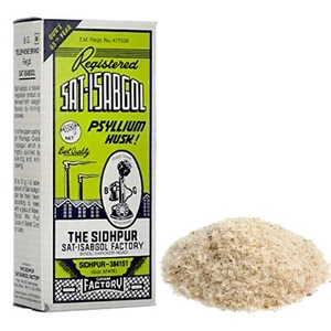 Sat-Isabgol Psylium Husk Isabgol Natural 100% Best Quality - 200g / 100g - Picture 1 of 8