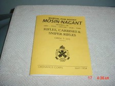 Manual Soviet Mosin-Nagant Models 1891 1910 1891/30 1938 1944 