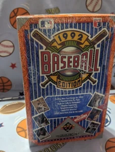 1992 Upper Deck Baseball Series 1 Hobby Box Factory Sealed Original Stock - Picture 1 of 2