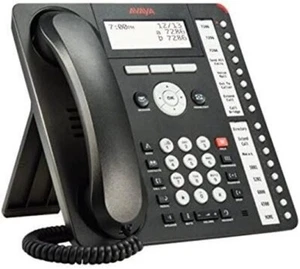 Teléfono IP digital global para oficina empresarial AVAYA 1416 con soporte (700508194) - negro - Imagen 1 de 2