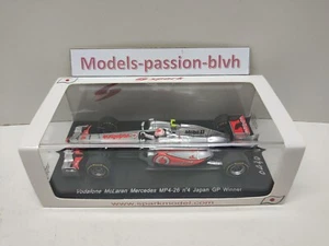 McLaren Mercedes MP4-26 Jenson Button Winner Japan GP 2011 1/43 Spark - Foto 1 di 16
