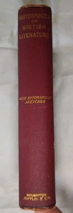 Masterpieces of English Literature Houghton Mifflin & Co. 1895 HC NJ - Picture 1 of 4