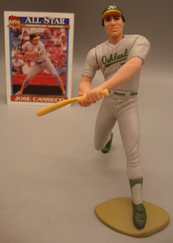 1990 LOOSE SLU STARTING LINEUP FIGURE JOSE CANSECO OAKLAND ATHLETICS A's Cover