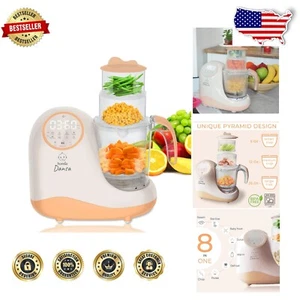 Effortless 8-in-1 Baby Food Chopper & Steamer – Dishwasher Safe & Safe Design - Picture 1 of 10