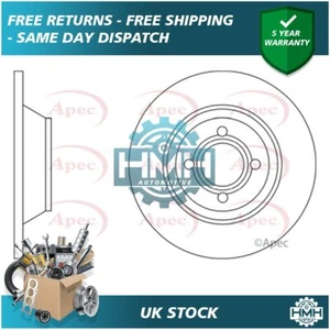 Fits Audi 80 1991-1995 1.6 1.9 TD TDi 2.0 Brake Disc Front Poppy 8A0615301 - Picture 1 of 2