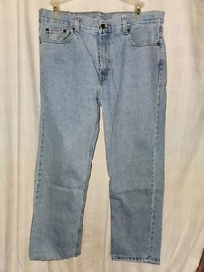 George Brand Regular Mens Jeans Size 36X30 Light Wash Straight Leg - Picture 1 of 9