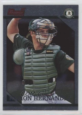 1996 Bowman Foil Ramon Hernandez #220 Rookie RC - Image 1 of 2