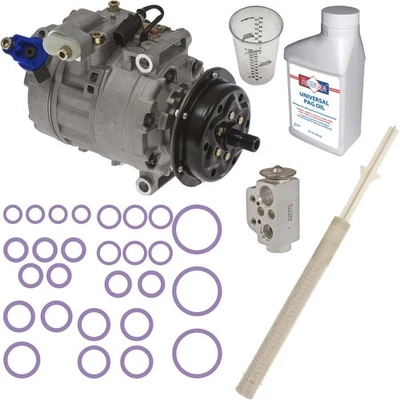 For Volkswagen Touareg 2005 2006 2007 Omega AC Compressor w/ A/C Repair Kit - Image 1 of 2