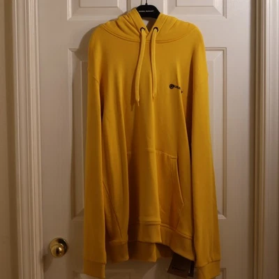 LEER Burberry Robson Sudadera con Capucha Amarillo Canario Algodón Sudadera con Capucha Suéter EE. UU. 8 / L Foto 1 de 4