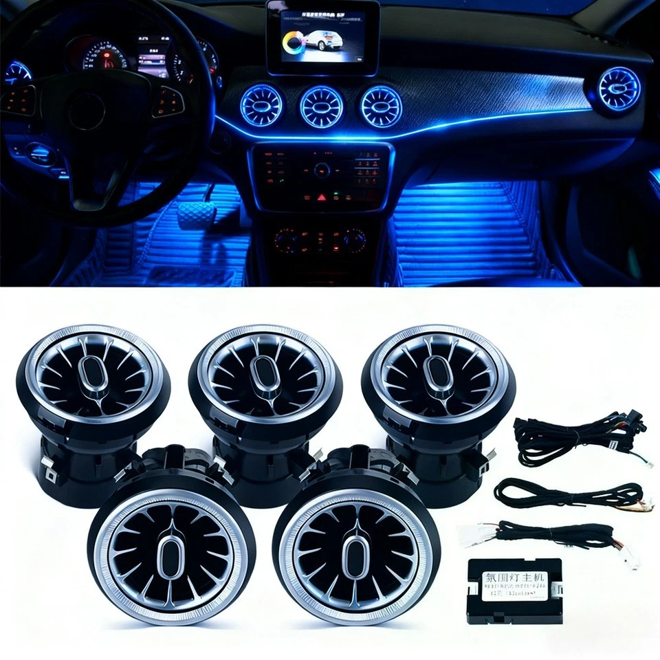 Светодиодный вентиляционный фонарь подходит для Mercedes Benz W117 CLA180 CLA200 250 CLA45 - Изображение 1 из 4