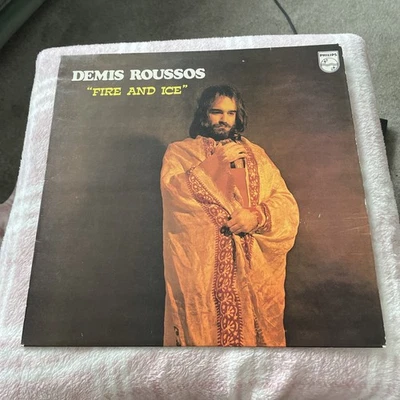 Demis Roussos - "Fire And Ice" - PHILIPS LP - Imagem 1 de 4