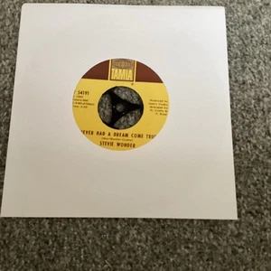 Stevie Wonder - Never Had A Dream Come True 7" Single 1969 Very Good Condition - Picture 1 of 8