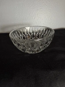 Pressed Glass Candy Bowl Dish By Pasari Made In Indonesia - Picture 1 of 1