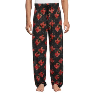 AC/DC Men's size 2XL  44-46 Graphic Sleep Pants- AC/DC Night Sky color Black NEW - Picture 1 of 17