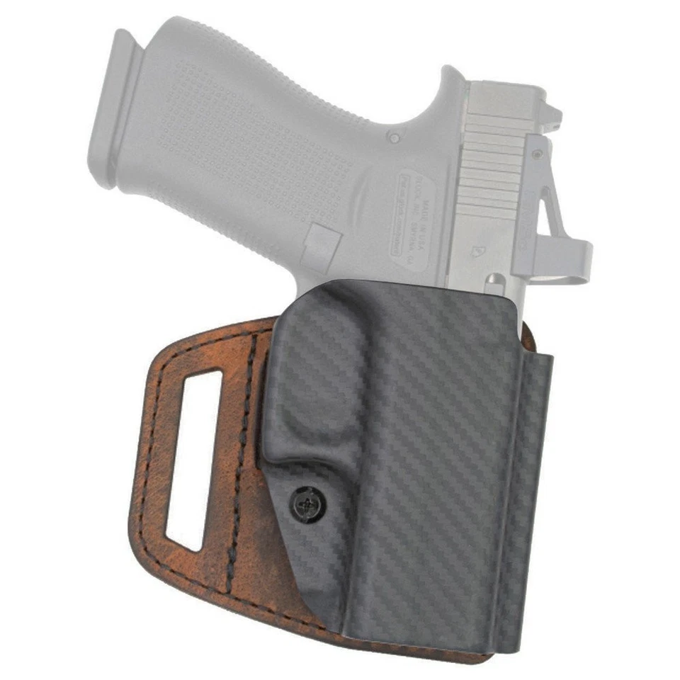Funda Versacarry V-Slide marrón brillante para manos para S&W Shield EZ - VSL211SHDEZ Foto 1 de 1