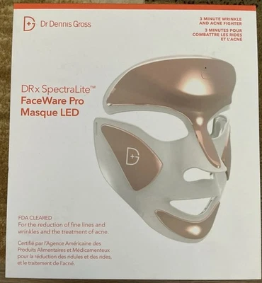 Máscara LED Dr. Dennis Gross DRx SpectraLite FaceWare Pro – Nova em folha (MSRP: US$ 455+) - Imagem 1 de 4