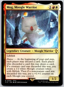 Mog, Moogle Warrior - Commander: FINAL FANTASY FIC- MTG - LP Magic - 89 R - Picture 1 of 2