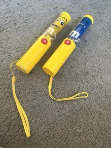 M&M's Yellow Torch Sweets Chocolate M&M Working Yellow & Blue Kids And Adult 😎 - Picture 1 of 1