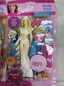 2003 FUN Barbie Party Prize Magnetic Fashion Doll Playset New Tara Toy - Picture 1 of 2