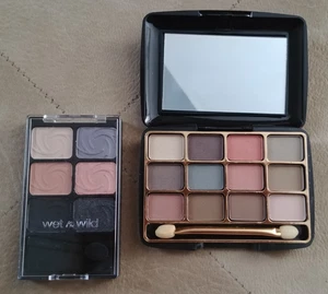 Wet n Wild High Pigment Brow Eyeshadow Matt Shimmer Neutral Brown Shade Palette - Picture 1 of 19